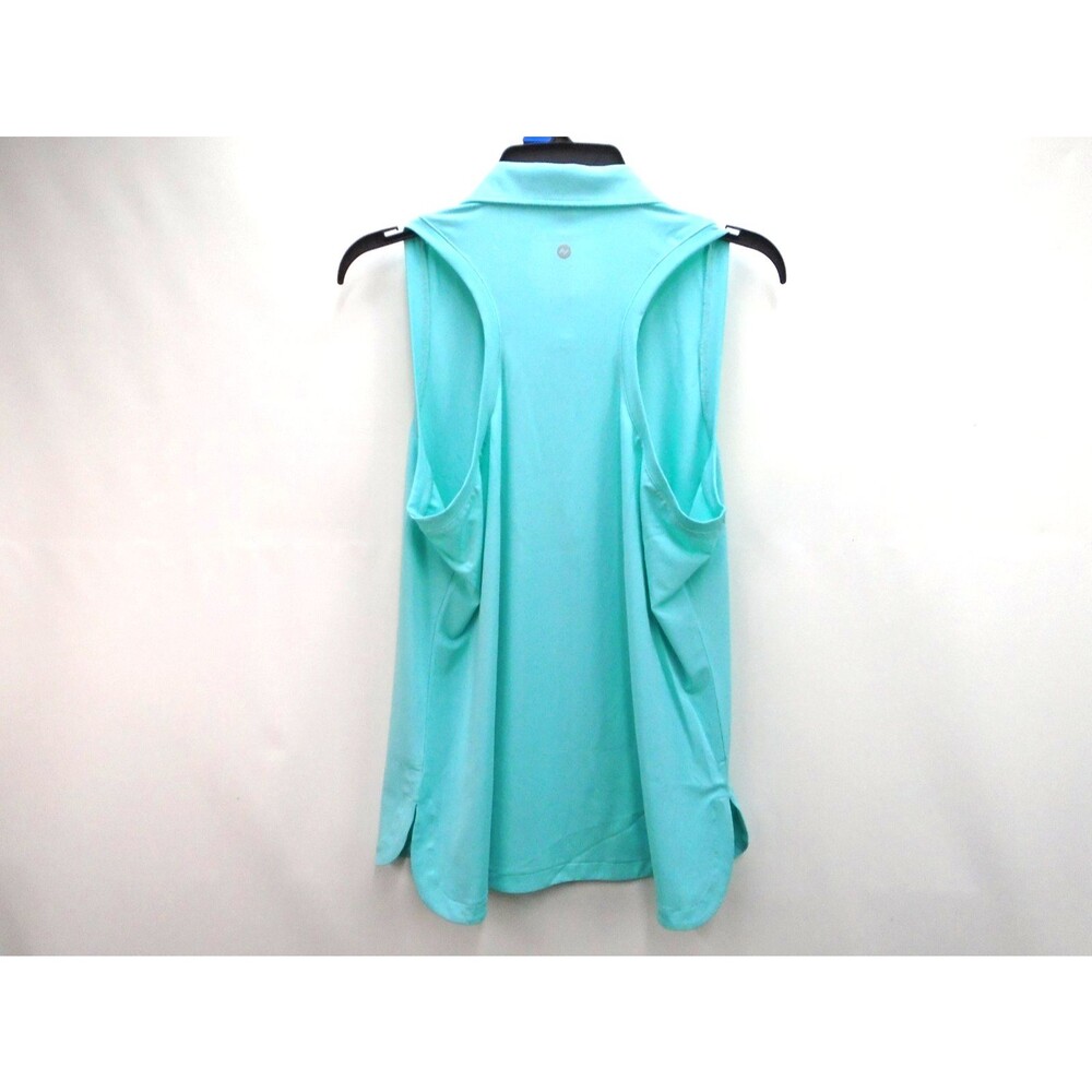 Womens Mier Sleeveless polo shirt size L Cooler UPF 50+ Quick Dry Golf/Tennis - Picture 7 of 7